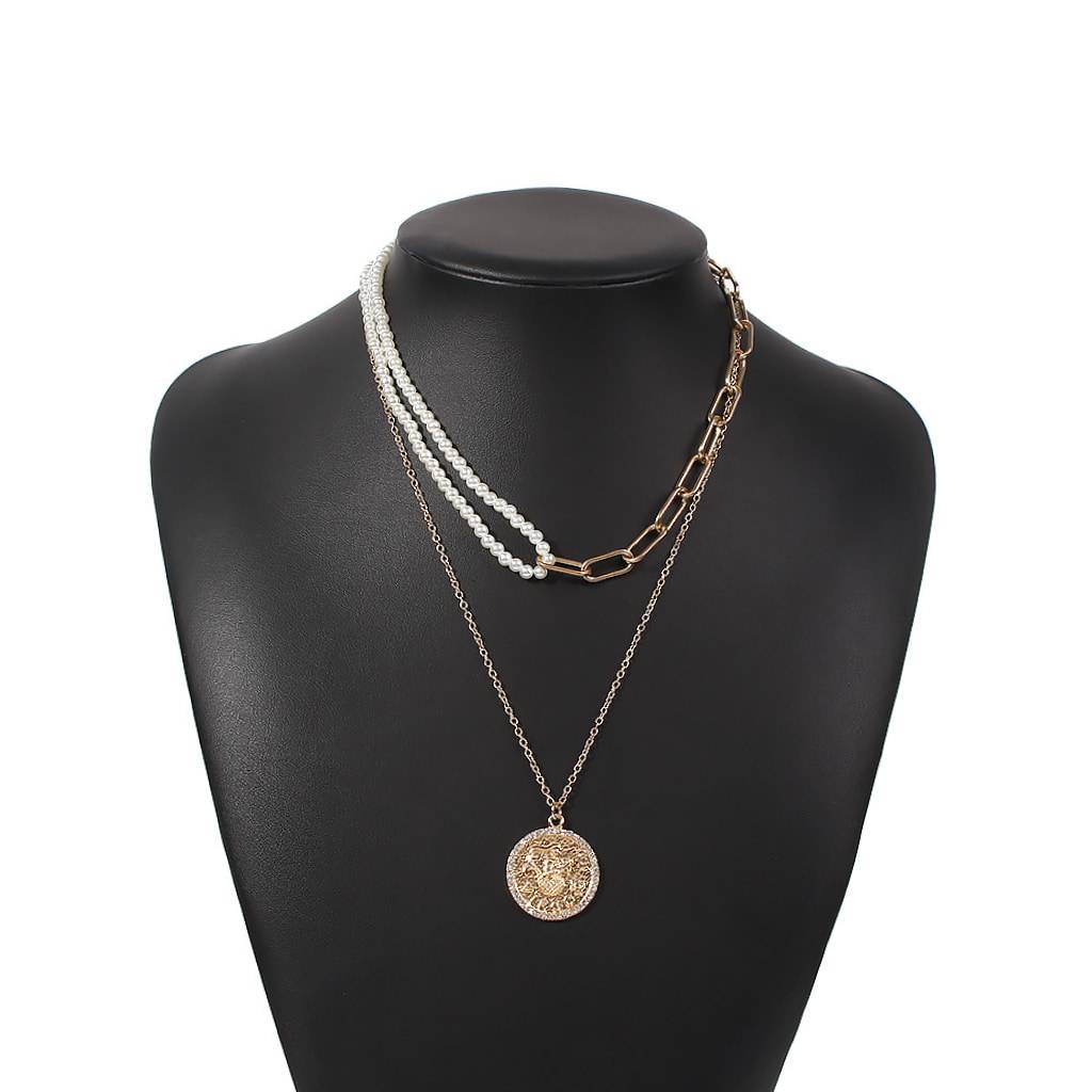 Coin Necklace Fashion Accessories Jewelry Coin Necklace Fashion Accessories Jewelry