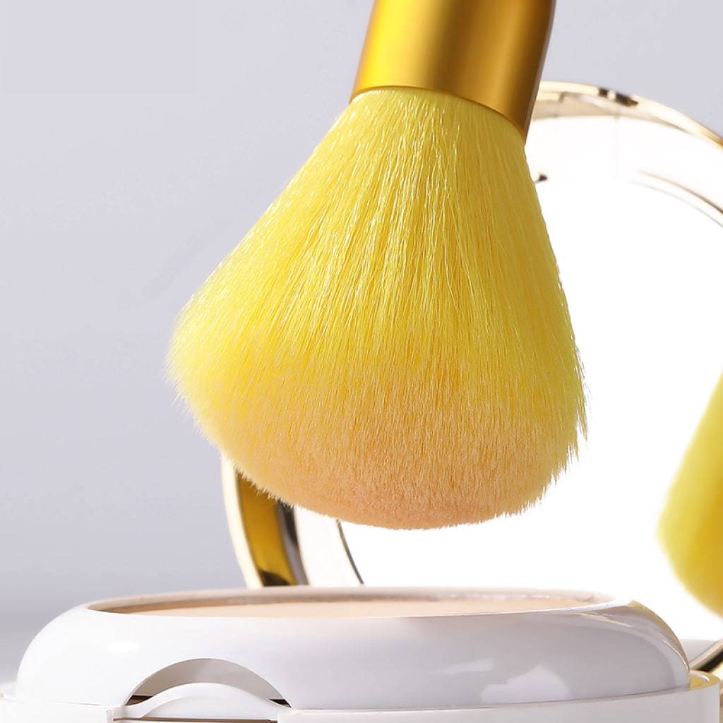 Yellow Makeup Brush Set 12pcs Beauty Tools Yellow Makeup Brush Set 12pcs Beauty Tools