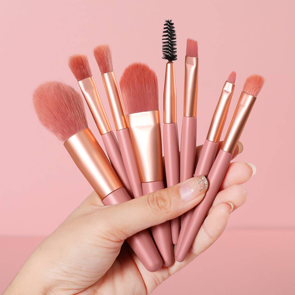 Mini Makeup Brush Set 8 pcs Beauty Tools Mini Makeup Brush Set 8 pcs Beauty Tools