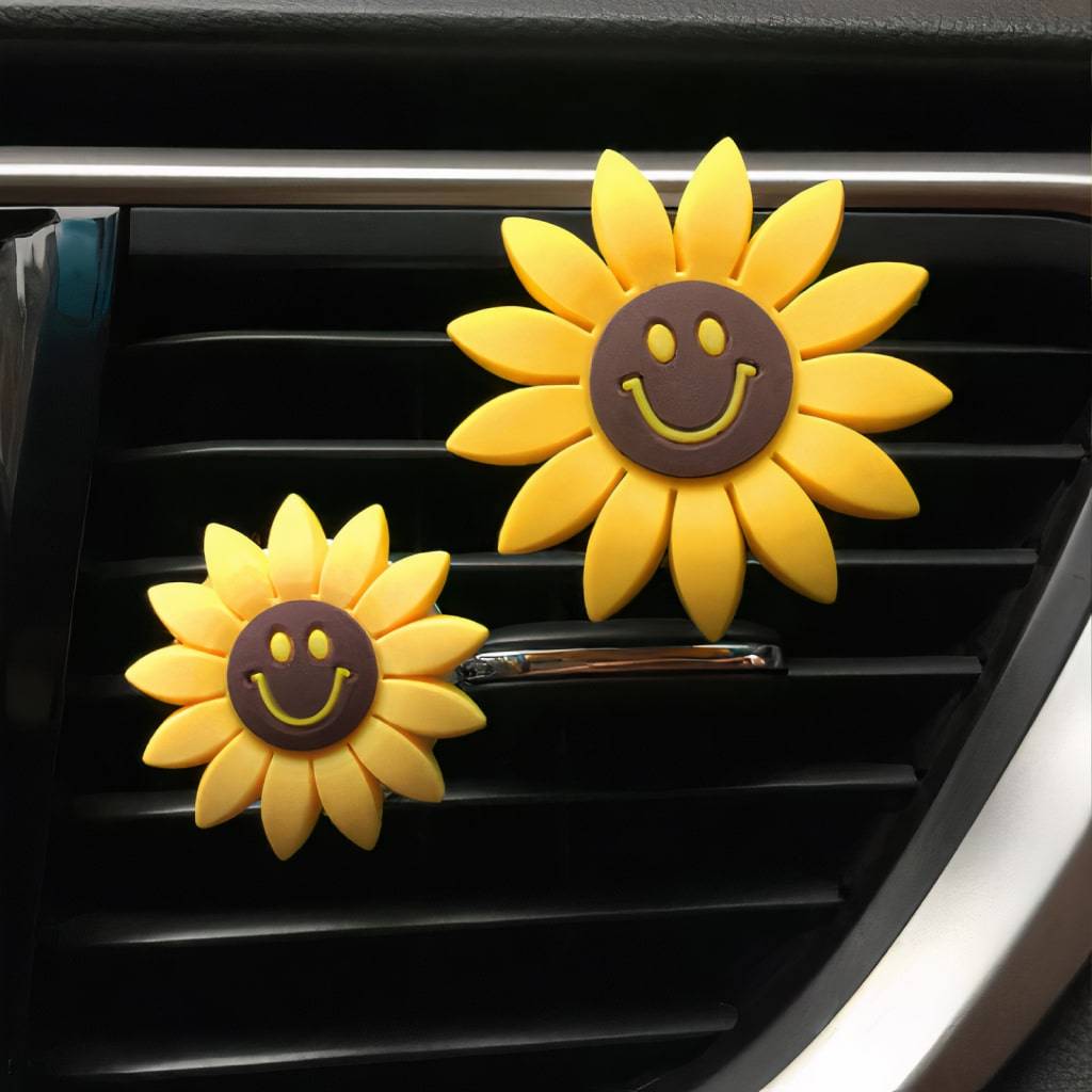 Clip-On Sunflower Air Freshener Auto Accessories Clip-On Sunflower Air Freshener Auto Accessories