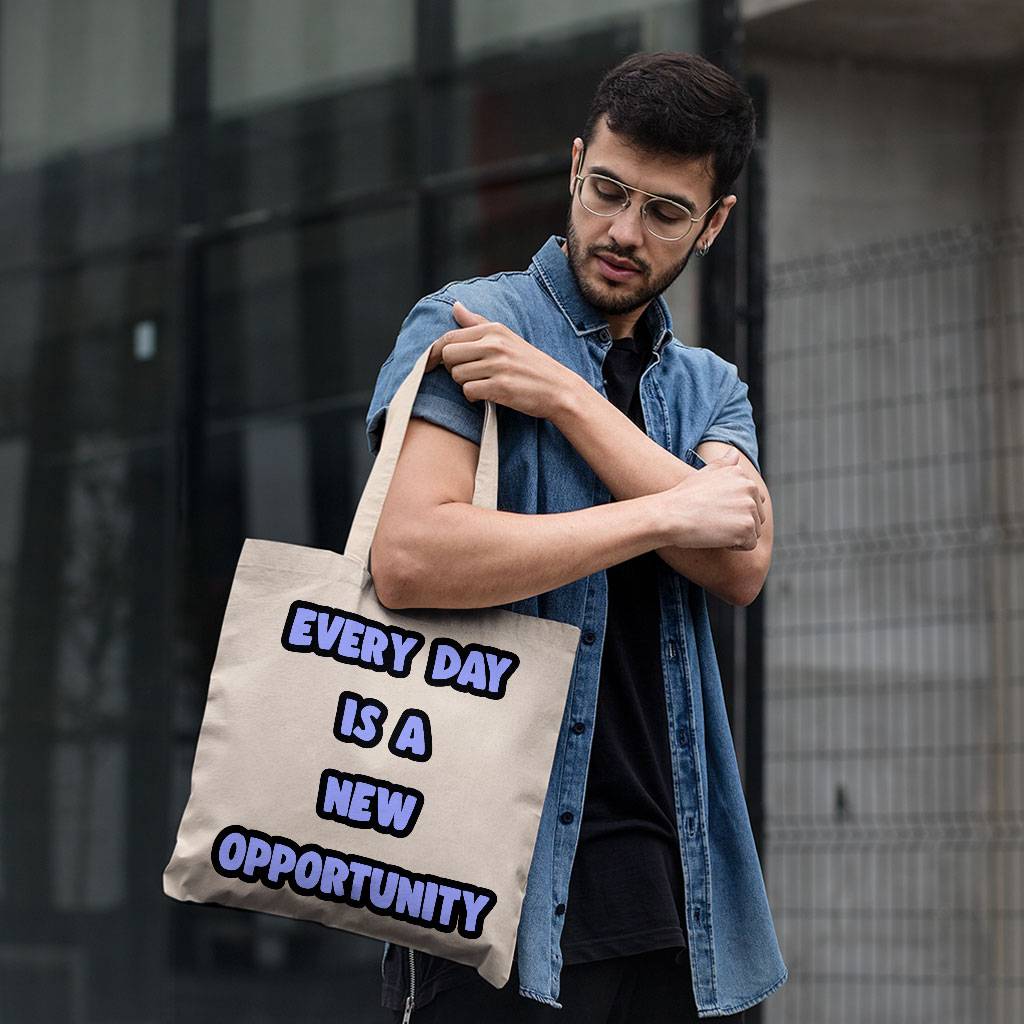 Motivational Quote Small Tote Bag – Cute Shopping Bag – Printed Tote Bag Fashion Accessories Tote Bags Motivational Quote Small Tote Bag - Cute Shopping Bag - Printed Tote Bag Fashion Accessories Tote Bags
