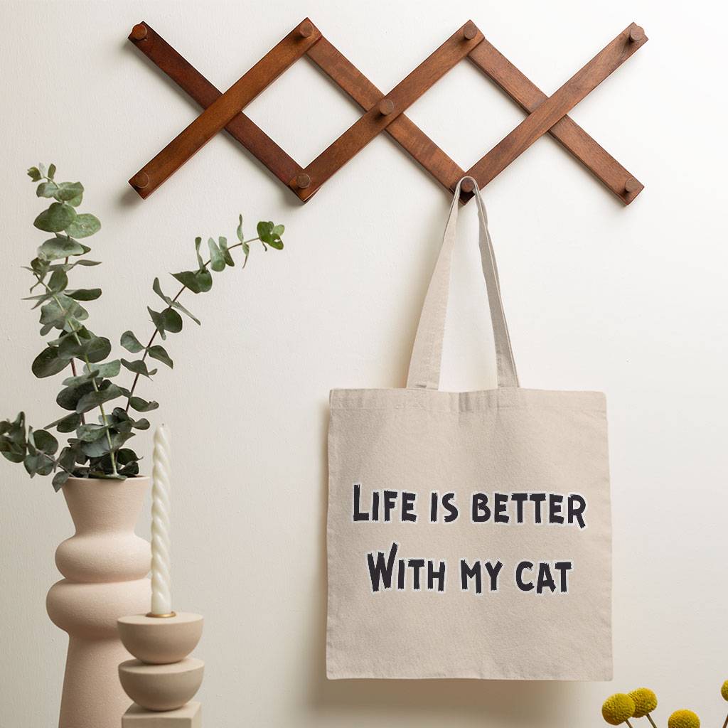Cat Lover Small Tote Bag – Cat Themed Shopping Bag – Cool Tote Bag Fashion Accessories Tote Bags Cat Lover Small Tote Bag - Cat Themed Shopping Bag - Cool Tote Bag Fashion Accessories Tote Bags