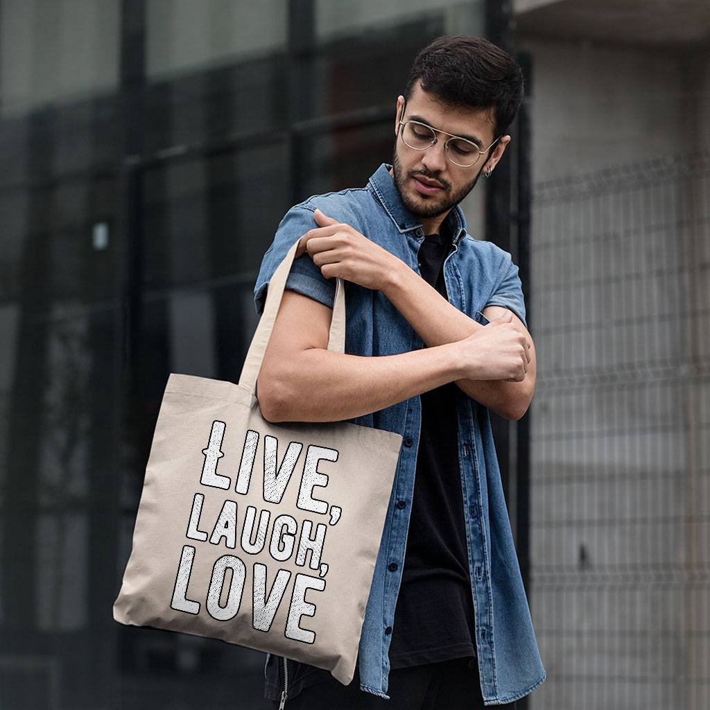 Live Laugh Love Small Tote Bag – Trendy Shopping Bag – Cool Tote Bag Fashion Accessories Tote Bags Live Laugh Love Small Tote Bag - Trendy Shopping Bag - Cool Tote Bag Fashion Accessories Tote Bags