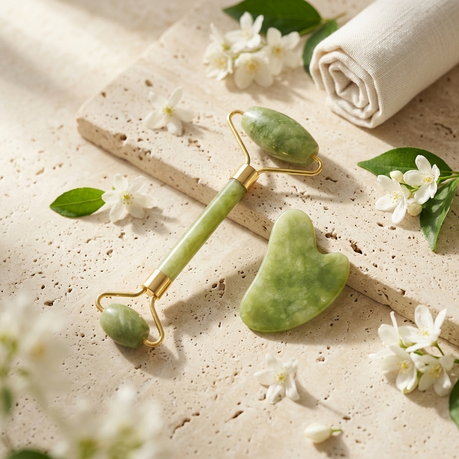Jade Facial Massage Set 001