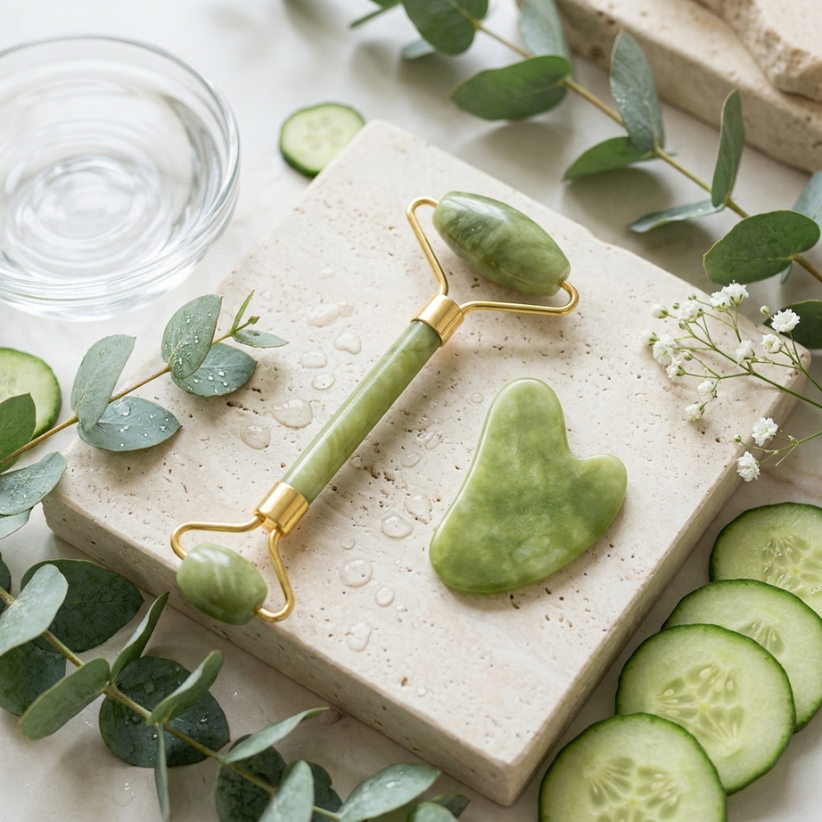 Jade Facial Massage Set 006