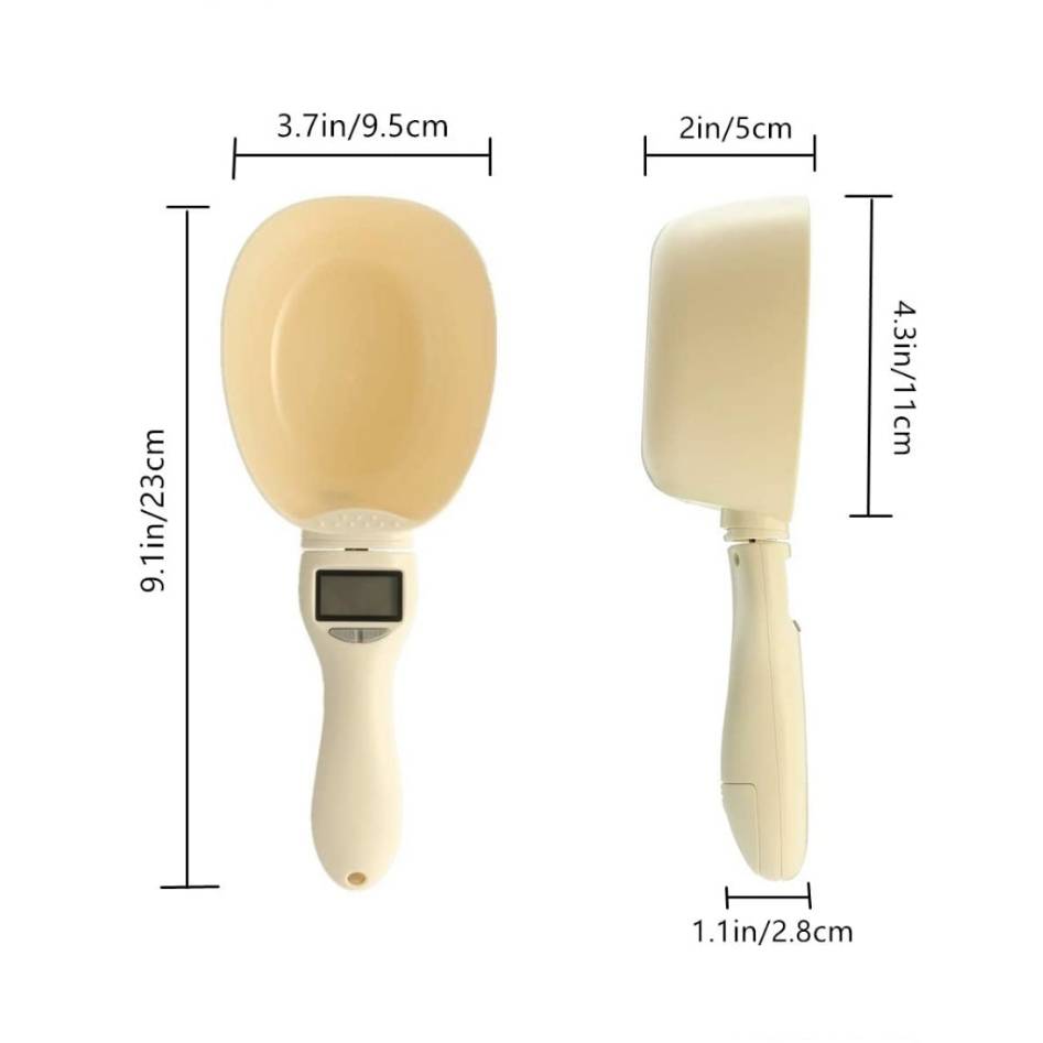 Pet Food Measuring Spoon With LCD Display Pets Supplies Pet Food Measuring Spoon With LCD Display Pets Supplies