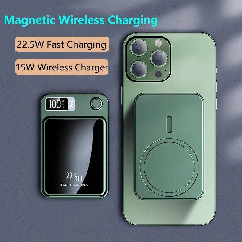 30,000mAh Magnetic Wireless Charging Power Bank Electronics Power Banks Color : White 10000mAh|White 20000mAh|White 30000mAh|Black 10000mAh|Black 20000mAh|Black 30000mAh|Green 10000mAh|Green 20000mAh|Green 30000mAh|Purple 10000mAh|Purple 20000mAh|Purple 30000mAh 30,000mAh Magnetic Wireless Charging Power Bank Electronics Power Banks Color : White 10000mAh|White 20000mAh|White 30000mAh|Black 10000mAh|Black 20000mAh|Black 30000mAh|Green 10000mAh|Green 20000mAh|Green 30000mAh|Purple 10000mAh|Purple 20000mAh|Purple 30000mAh