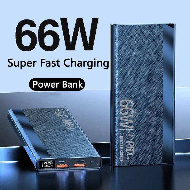 30000mAh Power Bank with 66W Super Fast Charging for Multiple Devices Electronics Power Banks Color : White|Black 30000mAh Power Bank with 66W Super Fast Charging for Multiple Devices Electronics Power Banks Color : White|Black
