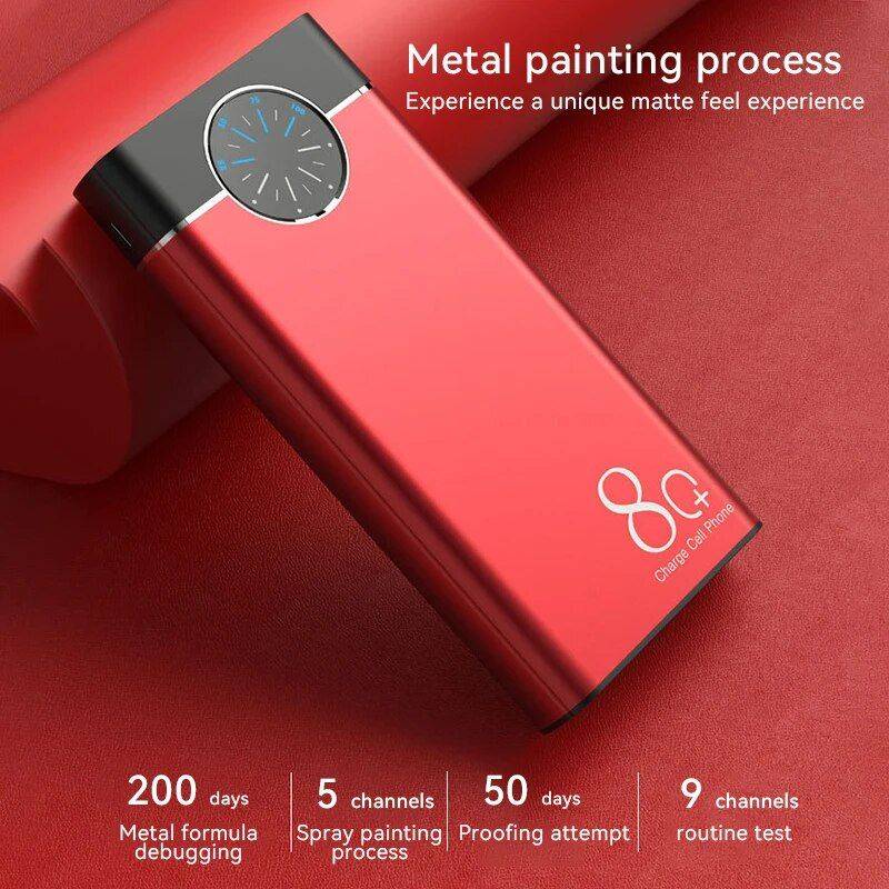 30,000mAh Super Fast Charging Power Bank with Digital Display & Multi-Port Compatibility Electronics Power Banks Color : Black|Blue|Red|LED Black|LED Blue|LED Red 30,000mAh Super Fast Charging Power Bank with Digital Display & Multi-Port Compatibility Electronics Power Banks Color : Black|Blue|Red|LED Black|LED Blue|LED Red