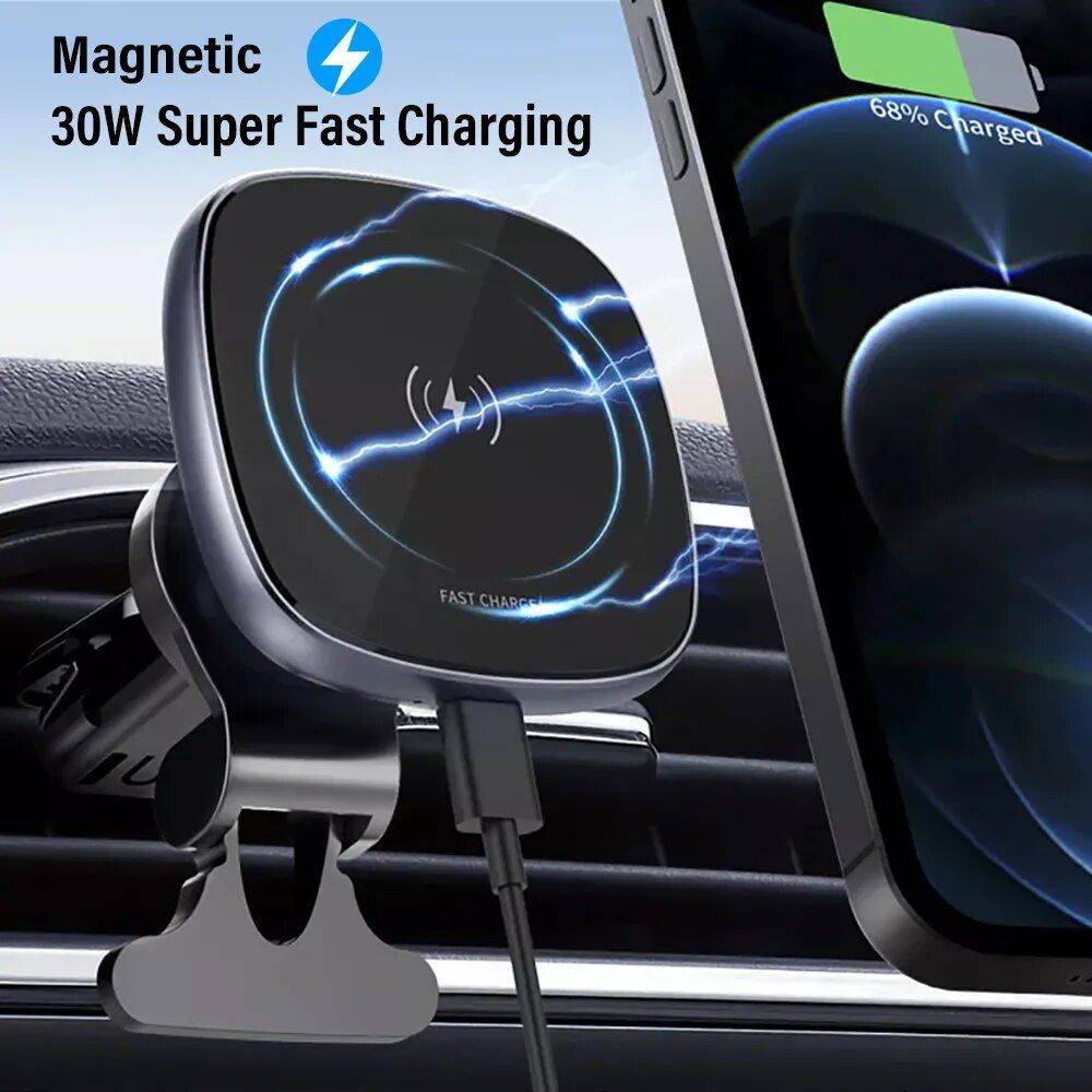 30W Magnetic Car Phone Holder Auto Accessories Color : 20W Black Charger|30W Black Charger|20W Black with sucker|30W Black with sucker 30W Magnetic Car Phone Holder Auto Accessories Color : 20W Black Charger|30W Black Charger|20W Black with sucker|30W Black with sucker