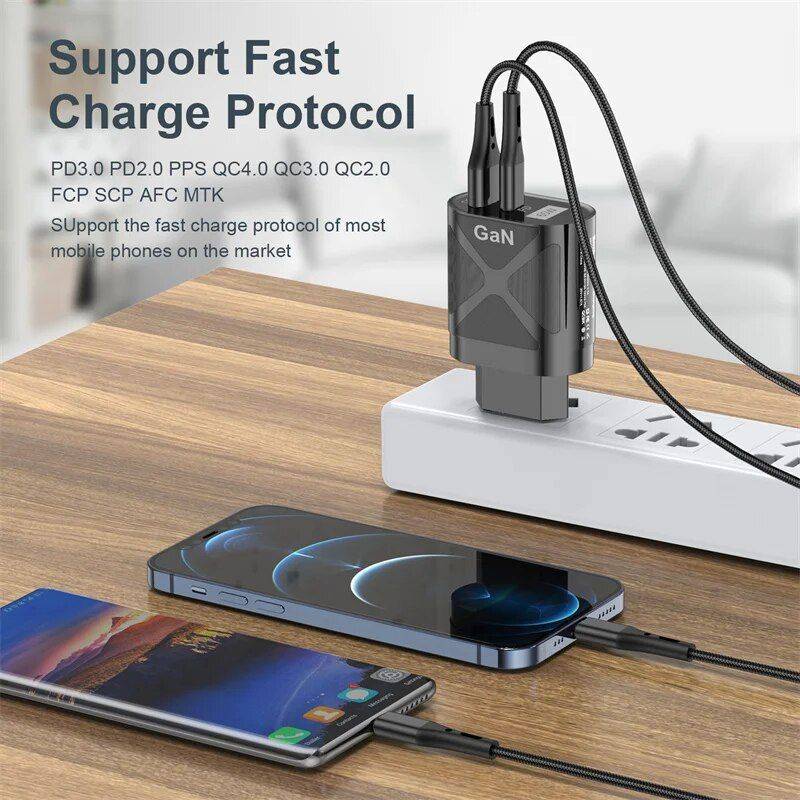 65W GaN Fast Charge Adapter – Type C PD & Quick Charger for Laptops & Smartphones Adapters Electronics Plug Type : EU Plug Black|US Plug Black|UK Plug Black|KR Plug Black|EU Plug White|US Plug White|UK Plug White|KR Plug White|AU Plug Black|AU Plug White 65W GaN Fast Charge Adapter - Type C PD & Quick Charger for Laptops & Smartphones Adapters Electronics Plug Type : EU Plug Black|US Plug Black|UK Plug Black|KR Plug Black|EU Plug White|US Plug White|UK Plug White|KR Plug White|AU Plug Black|AU Plug White