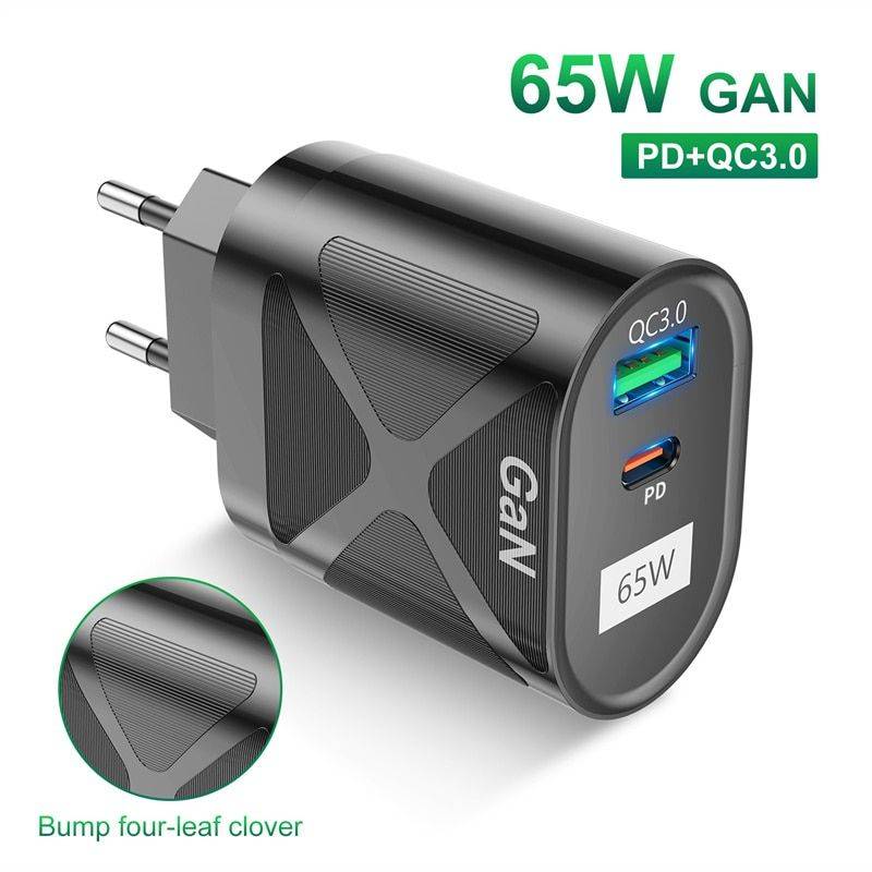 65W GaN Fast Charge Adapter – Type C PD & Quick Charger for Laptops & Smartphones Adapters Electronics Plug Type : EU Plug Black|US Plug Black|UK Plug Black|KR Plug Black|EU Plug White|US Plug White|UK Plug White|KR Plug White|AU Plug Black|AU Plug White 65W GaN Fast Charge Adapter - Type C PD & Quick Charger for Laptops & Smartphones Adapters Electronics Plug Type : EU Plug Black|US Plug Black|UK Plug Black|KR Plug Black|EU Plug White|US Plug White|UK Plug White|KR Plug White|AU Plug Black|AU Plug White