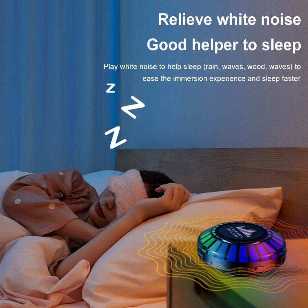 Bone Conduction RGB Wireless Speaker with Atmosphere Light Rhythm Bluetooth Speakers Electronics Bone Conduction RGB Wireless Speaker with Atmosphere Light Rhythm Bluetooth Speakers Electronics