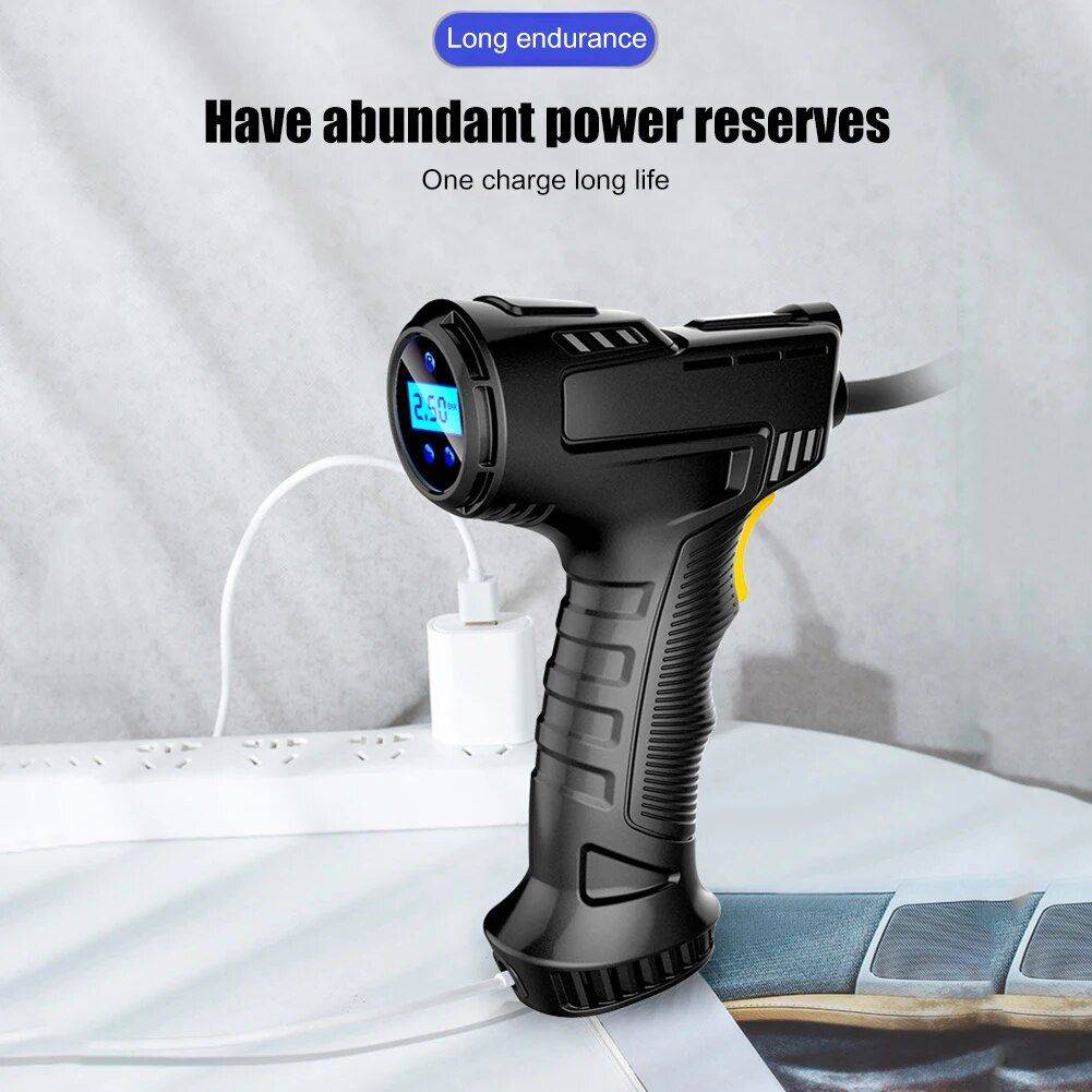 Compact 150PSI 12V Portable Air Compressor Auto Accessories Compact 150PSI 12V Portable Air Compressor Auto Accessories