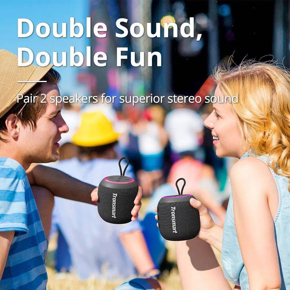 Compact Portable T7 Mini Speaker: TWS, Bluetooth 5.3, Balanced Bass, IPX7 Waterproof; Perfect for Outdoor Use Bluetooth Speakers Electronics Color : Black Compact Portable T7 Mini Speaker: TWS, Bluetooth 5.3, Balanced Bass, IPX7 Waterproof; Perfect for Outdoor Use Bluetooth Speakers Electronics Color : Black