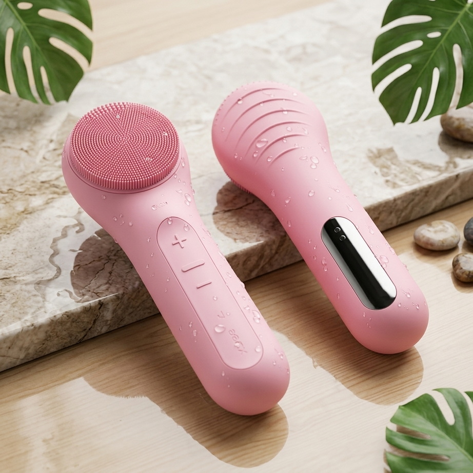 Electric Sonic Facial Cleansing Brush 001