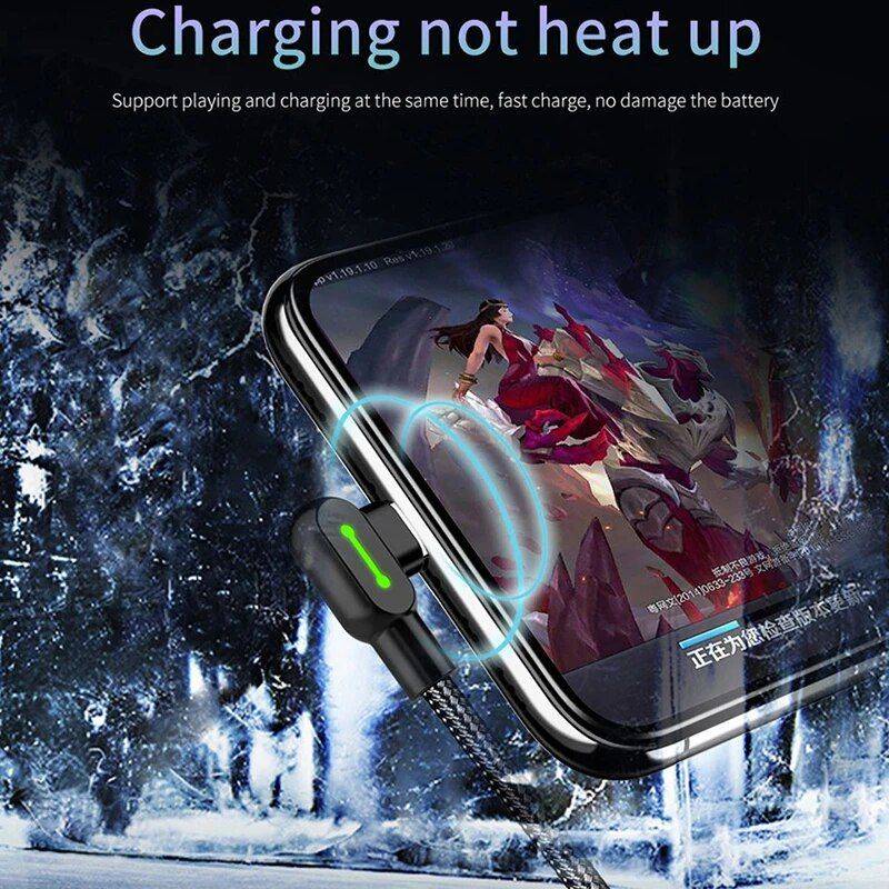 Lightning Fast Charging USB Cable Charging Cables Electronics Length : 0.5m (1.6ft)|1.2m (3.9ft)|1.8m (5.9ft)|3m (9.8ft) Lightning Fast Charging USB Cable Charging Cables Electronics Length : 0.5m (1.6ft)|1.2m (3.9ft)|1.8m (5.9ft)|3m (9.8ft)