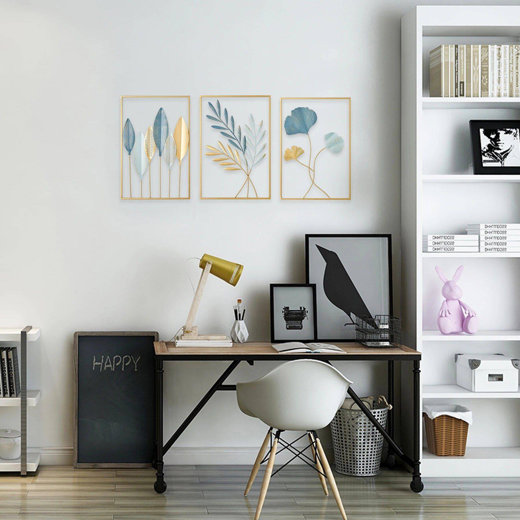 Modern Nordic Ginkgo Leaf Metal Wall Art Home New Arrivals Design : Color A|Color B|Color C|Color D|Color E|Color F|Color G|Color H|Color Gold A|Color Gold E|Color Gold H Modern Nordic Ginkgo Leaf Metal Wall Art Home New Arrivals Design : Color A|Color B|Color C|Color D|Color E|Color F|Color G|Color H|Color Gold A|Color Gold E|Color Gold H