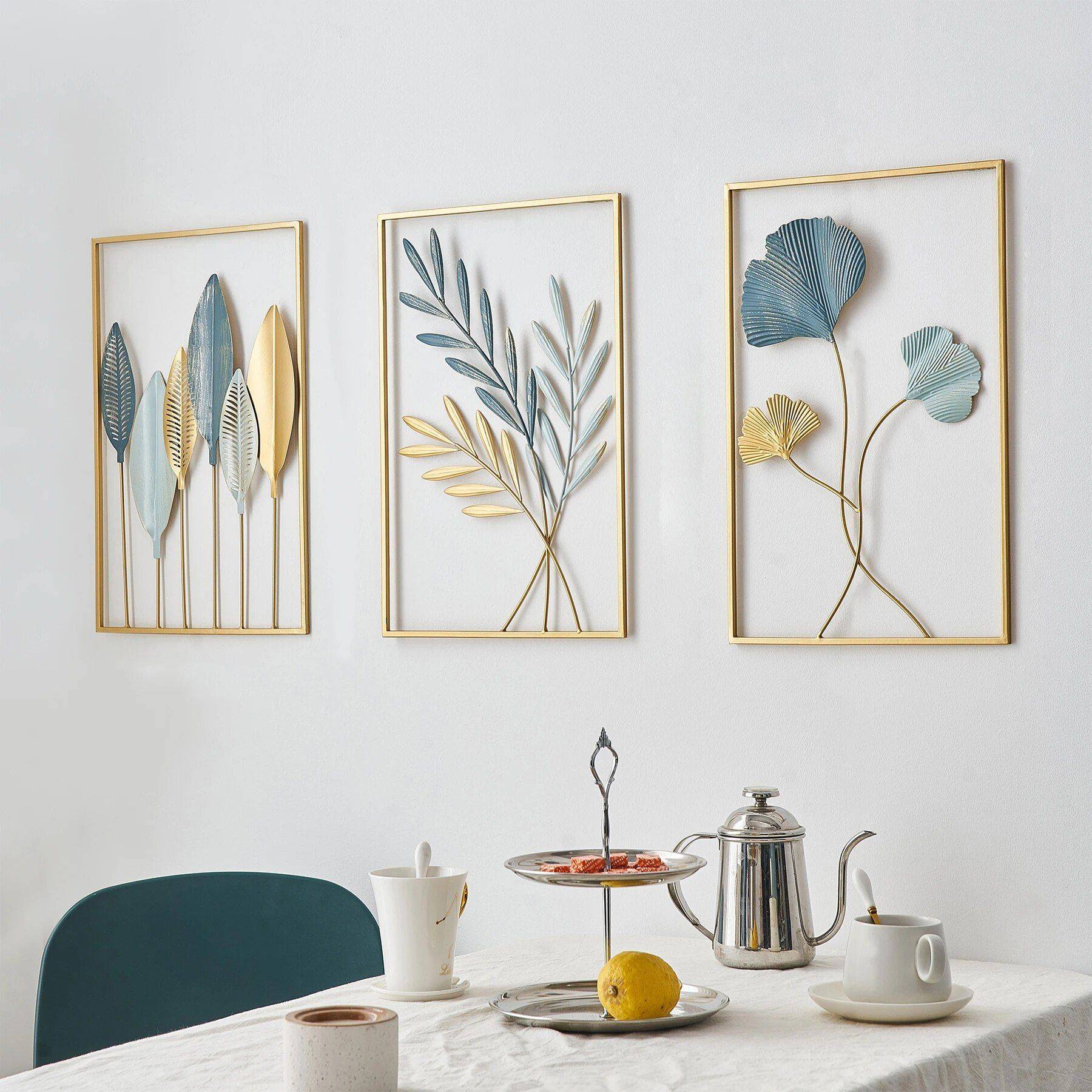 Modern Nordic Ginkgo Leaf Metal Wall Art Home New Arrivals Design : Color A|Color B|Color C|Color D|Color E|Color F|Color G|Color H|Color Gold A|Color Gold E|Color Gold H Modern Nordic Ginkgo Leaf Metal Wall Art Home New Arrivals Design : Color A|Color B|Color C|Color D|Color E|Color F|Color G|Color H|Color Gold A|Color Gold E|Color Gold H