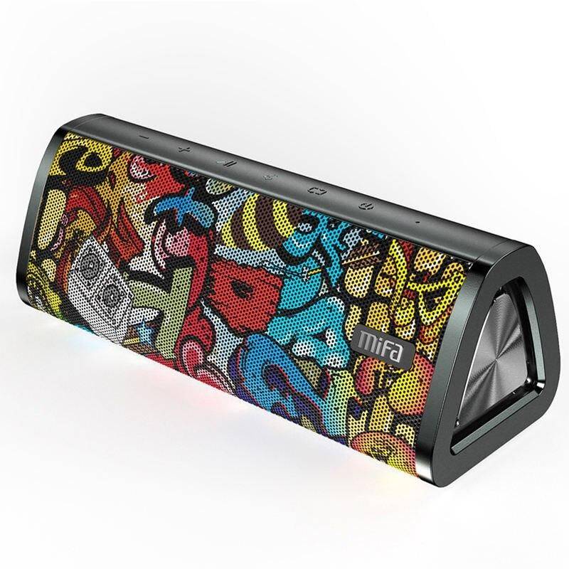 Portable 360° Stereo Bluetooth 5.0 Speaker with 24-Hour Playtime, IPX7 Waterproof & Unique Graffiti Art Bluetooth Speakers Electronics Color : Graffiti|Black Portable 360° Stereo Bluetooth 5.0 Speaker with 24-Hour Playtime, IPX7 Waterproof & Unique Graffiti Art Bluetooth Speakers Electronics Color : Graffiti|Black