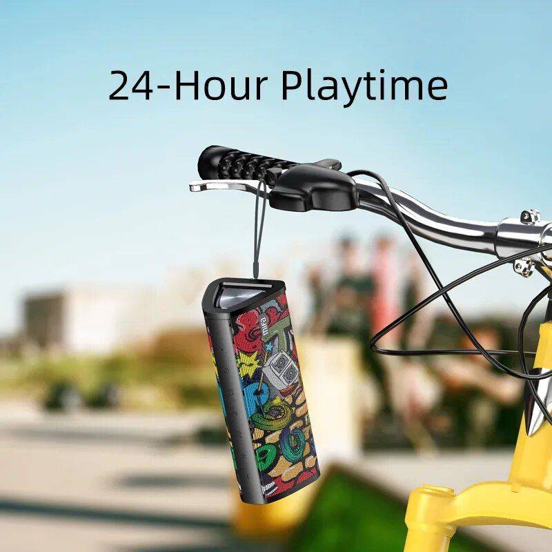 Portable 360° Stereo Bluetooth 5.0 Speaker with 24-Hour Playtime, IPX7 Waterproof & Unique Graffiti Art Bluetooth Speakers Electronics Color : Graffiti|Black Portable 360° Stereo Bluetooth 5.0 Speaker with 24-Hour Playtime, IPX7 Waterproof & Unique Graffiti Art Bluetooth Speakers Electronics Color : Graffiti|Black