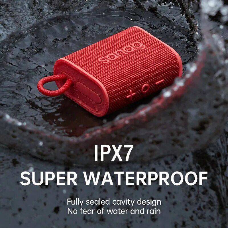 Portable 5W Bluetooth Speaker with IPX7 Waterproof, APP Control & RGB Lighting Bluetooth Speakers Electronics Color : Black|Orange|Red|Purple Portable 5W Bluetooth Speaker with IPX7 Waterproof, APP Control & RGB Lighting Bluetooth Speakers Electronics Color : Black|Orange|Red|Purple