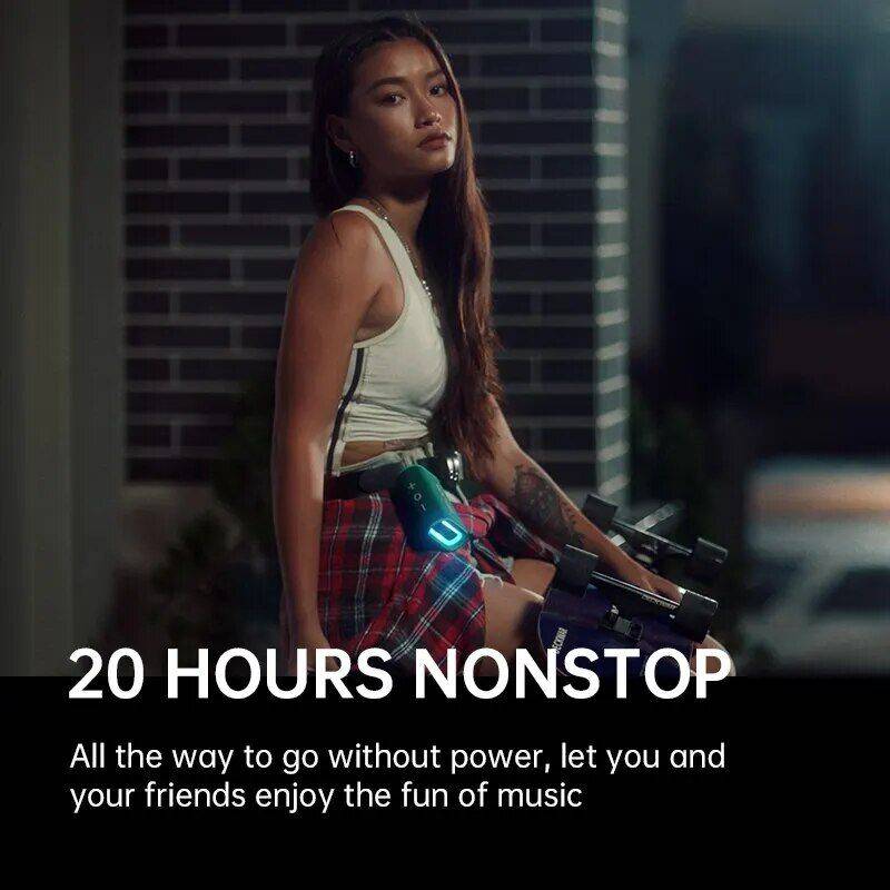 Portable 5W Bluetooth Speaker with IPX7 Waterproof, APP Control & RGB Lighting Bluetooth Speakers Electronics Color : Black|Orange|Red|Purple Portable 5W Bluetooth Speaker with IPX7 Waterproof, APP Control & RGB Lighting Bluetooth Speakers Electronics Color : Black|Orange|Red|Purple