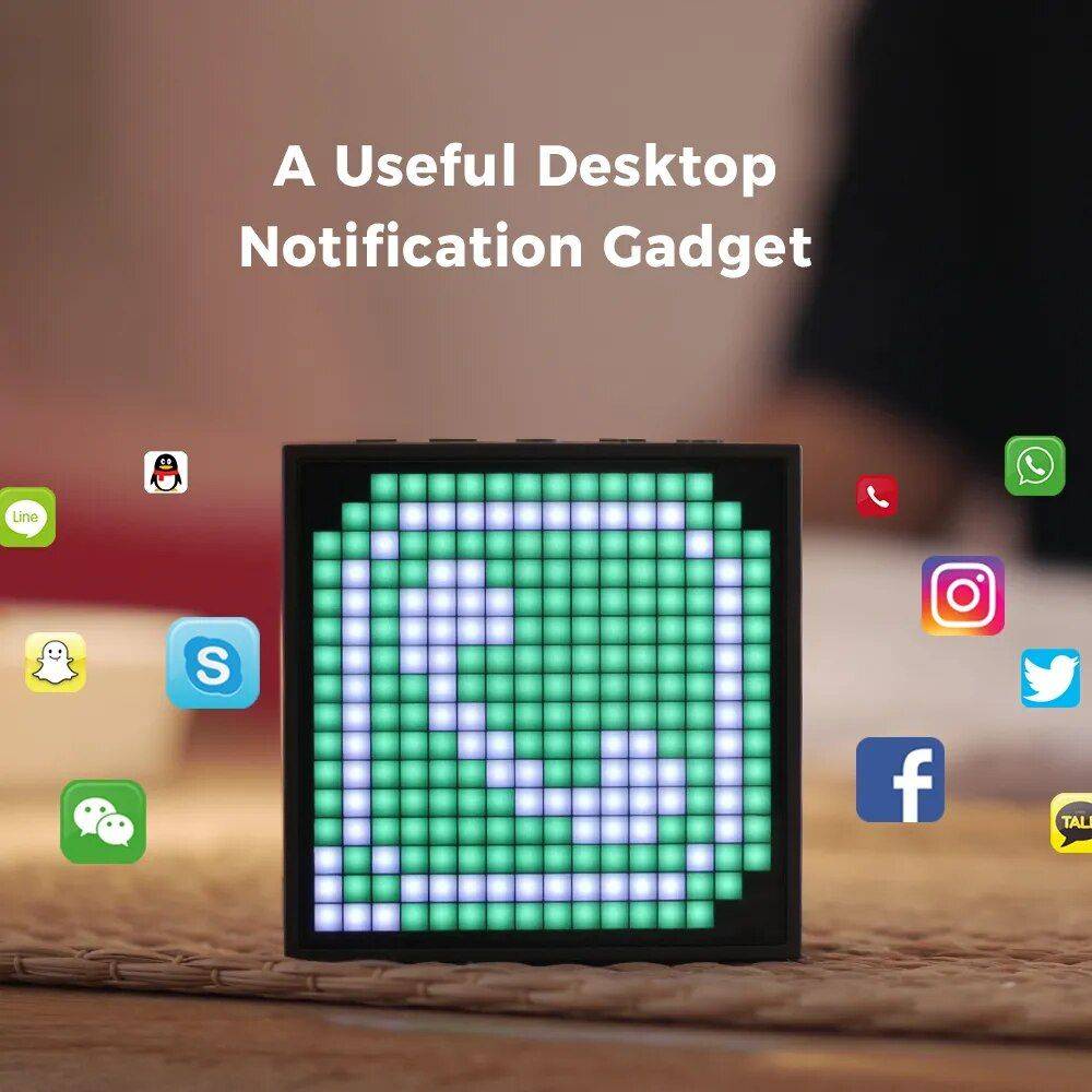 Portable Bluetooth Speaker with LED Bluetooth Speakers Electronics Color : Black Portable Bluetooth Speaker with LED Bluetooth Speakers Electronics Color : Black