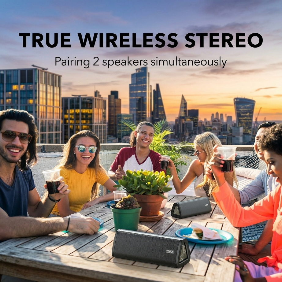 Portable Stereo Bluetooth Speaker 005