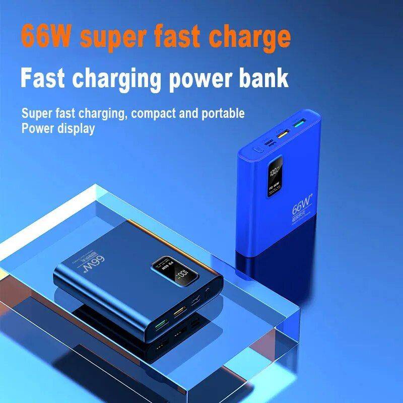 Super Fast Charging 20000mAh Power Bank with Digital Display Electronics Power Banks Color : White for iPhone|Black|Blue Super Fast Charging 20000mAh Power Bank with Digital Display Electronics Power Banks Color : White for iPhone|Black|Blue