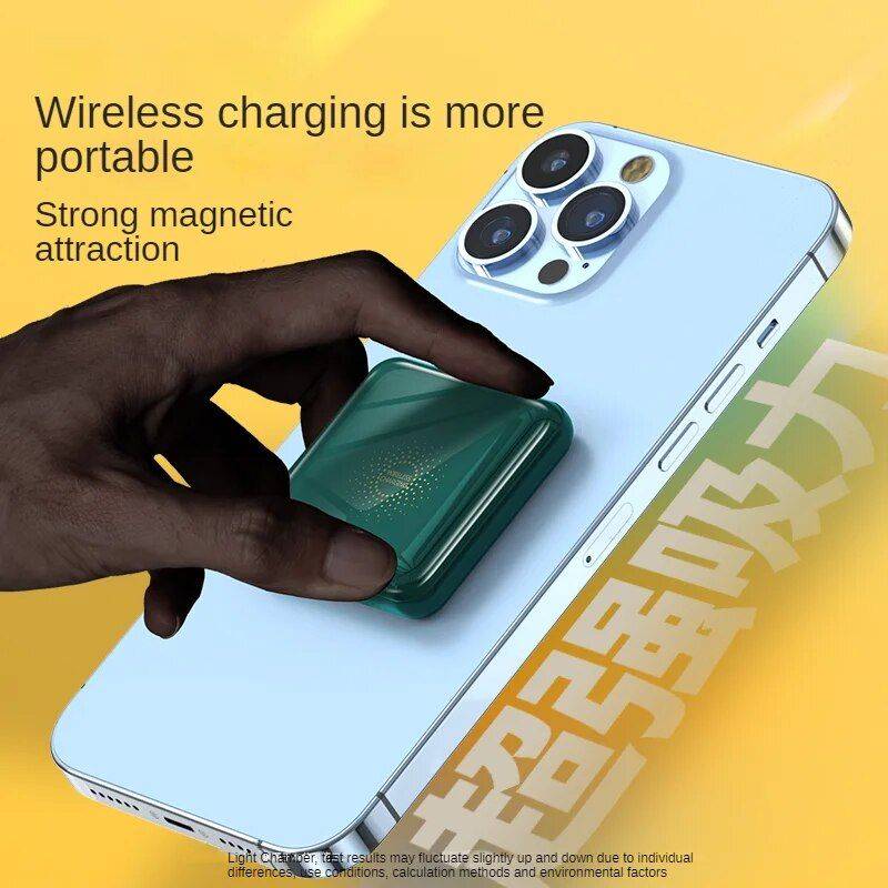 Ultra-Compact 20000mAh Wireless Power Bank with PD Fast Charge & LED Display Electronics Power Banks Color : White|Black|Green|Yellow Ultra-Compact 20000mAh Wireless Power Bank with PD Fast Charge & LED Display Electronics Power Banks Color : White|Black|Green|Yellow