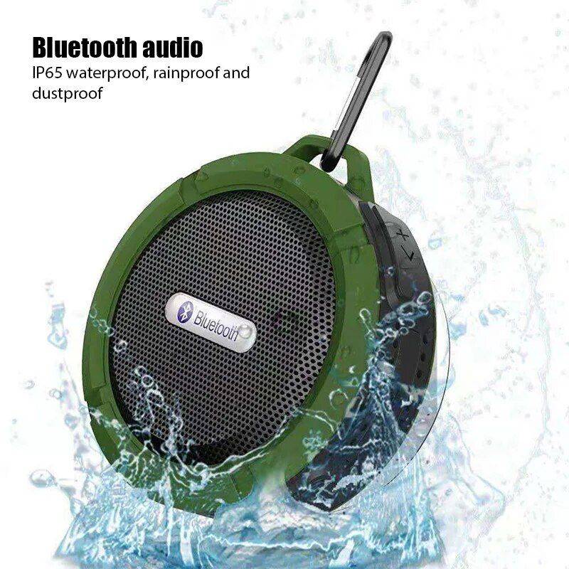Waterproof Portable Bluetooth Mini Speaker with Deep Bass Bluetooth Speakers Electronics Color : Teal|Black|Red|Orange|Green Waterproof Portable Bluetooth Mini Speaker with Deep Bass Bluetooth Speakers Electronics Color : Teal|Black|Red|Orange|Green