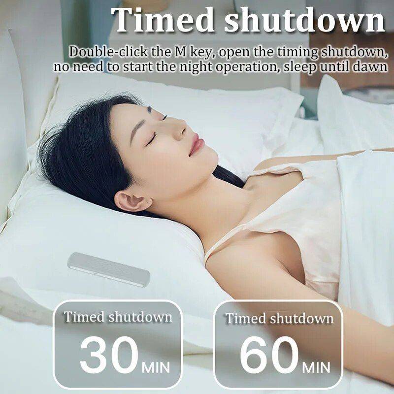 Wireless Bone Conduction Bluetooth Speaker; Under Pillow Music Box with Built-in White Noise for Improved Sleep Bluetooth Speakers Electronics Color : Black|White Wireless Bone Conduction Bluetooth Speaker; Under Pillow Music Box with Built-in White Noise for Improved Sleep Bluetooth Speakers Electronics Color : Black|White