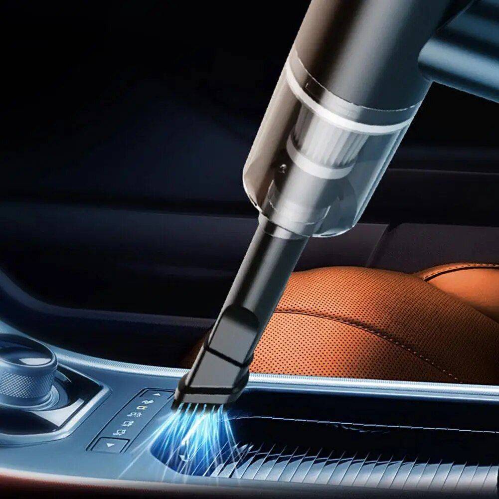 Wireless Car Vacuum Cleaner 6000pa Auto Accessories Color : White|Black Wireless Car Vacuum Cleaner 6000pa Auto Accessories Color : White|Black