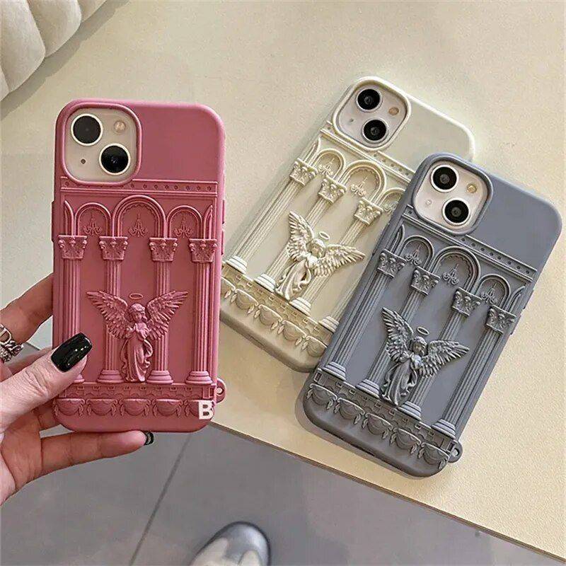 3D Angel Art Statue iPhone Case – Elegant Protection for Your iPhone 15/14/13/12/11 Series Fashion Accessories Phone Cases Material : For iPhone 11|For iPhone 12|For iPhone 12 Pro|For iPhone 12 Pro Max|For iPhone 13|For iPhone 13 Pro|For iPhone 13 Pro Max|For iPhone 14|For iPhone 14 Pro|For iPhone 14 Pro Max|For iPhone 15|For iPhone 15 Pro|For iPhone 15 Pro Max 3D Angel Art Statue iPhone Case – Elegant Protection for Your iPhone 15/14/13/12/11 Series Fashion Accessories Phone Cases Material : For iPhone 11|For iPhone 12|For iPhone 12 Pro|For iPhone 12 Pro Max|For iPhone 13|For iPhone 13 Pro|For iPhone 13 Pro Max|For iPhone 14|For iPhone 14 Pro|For iPhone 14 Pro Max|For iPhone 15|For iPhone 15 Pro|For iPhone 15 Pro Max