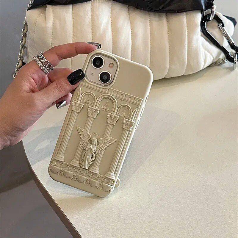 3D Angel Art Statue iPhone Case – Elegant Protection for Your iPhone 15/14/13/12/11 Series Fashion Accessories Phone Cases Material : For iPhone 11|For iPhone 12|For iPhone 12 Pro|For iPhone 12 Pro Max|For iPhone 13|For iPhone 13 Pro|For iPhone 13 Pro Max|For iPhone 14|For iPhone 14 Pro|For iPhone 14 Pro Max|For iPhone 15|For iPhone 15 Pro|For iPhone 15 Pro Max 3D Angel Art Statue iPhone Case – Elegant Protection for Your iPhone 15/14/13/12/11 Series Fashion Accessories Phone Cases Material : For iPhone 11|For iPhone 12|For iPhone 12 Pro|For iPhone 12 Pro Max|For iPhone 13|For iPhone 13 Pro|For iPhone 13 Pro Max|For iPhone 14|For iPhone 14 Pro|For iPhone 14 Pro Max|For iPhone 15|For iPhone 15 Pro|For iPhone 15 Pro Max