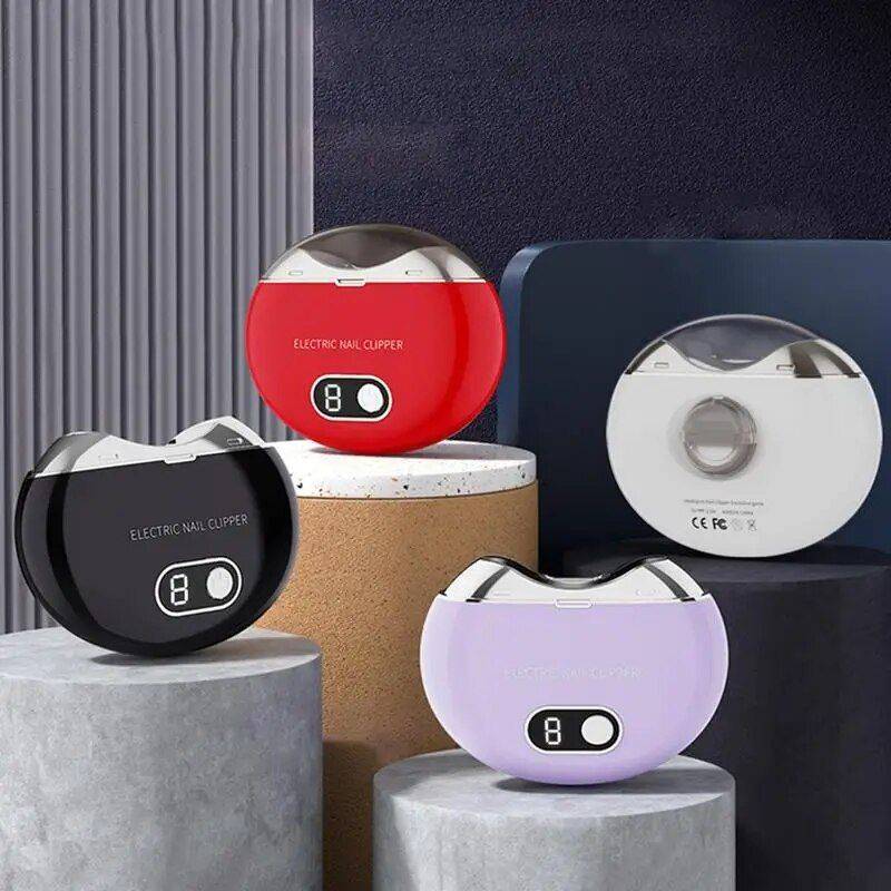 Electric Nail Grinder with UV Lamp, LED Light & Smart Display Beauty Gadgets Color : White|Black|Purple|Red Electric Nail Grinder with UV Lamp, LED Light & Smart Display Beauty Gadgets Color : White|Black|Purple|Red