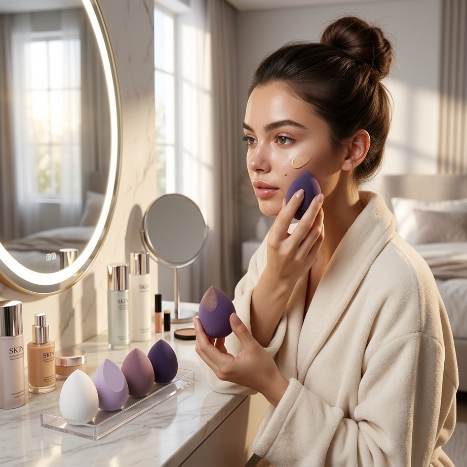 4-Piece Beauty Egg Makeup Blender Set 004
