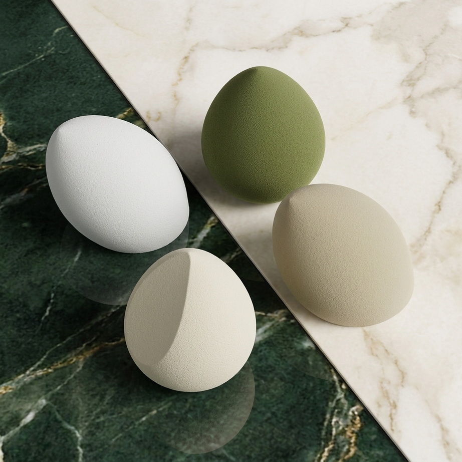 4-Piece Beauty Egg Makeup Blender Set 005