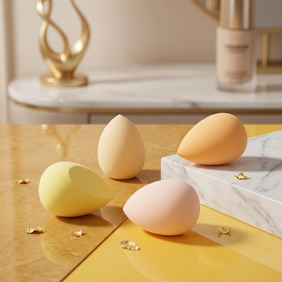 4-Piece Beauty Egg Makeup Blender Set 006