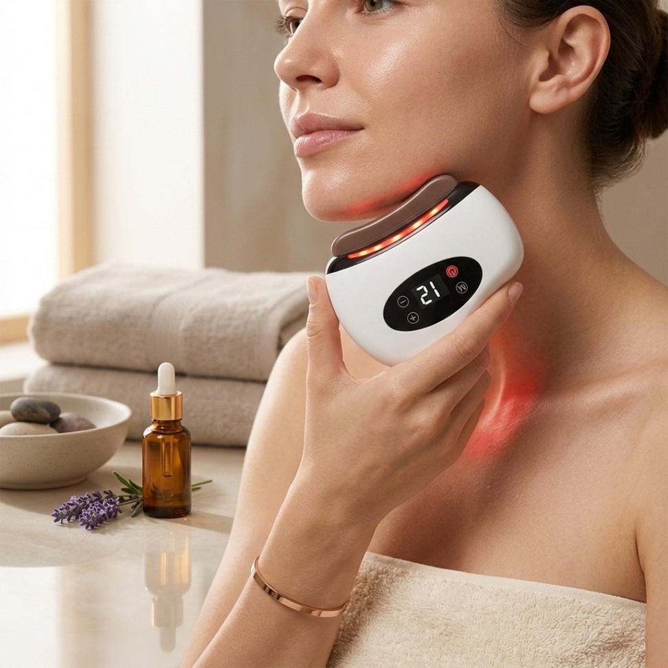 Electric Gua Sha Facial Massager Body Massage Model : 9 Gear Green|12 Gear Green|9 Gear White|12 Gear White Electric Gua Sha Facial Massager Body Massage Model : 9 Gear Green|12 Gear Green|9 Gear White|12 Gear White