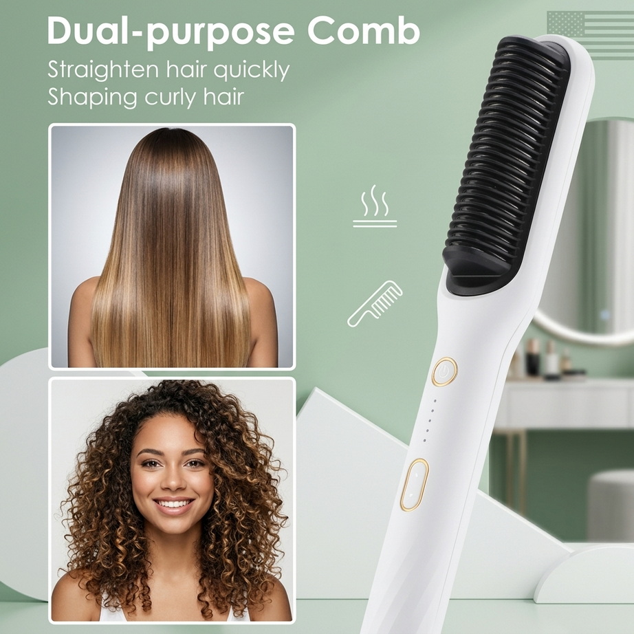 Hair Straightening Brush 003