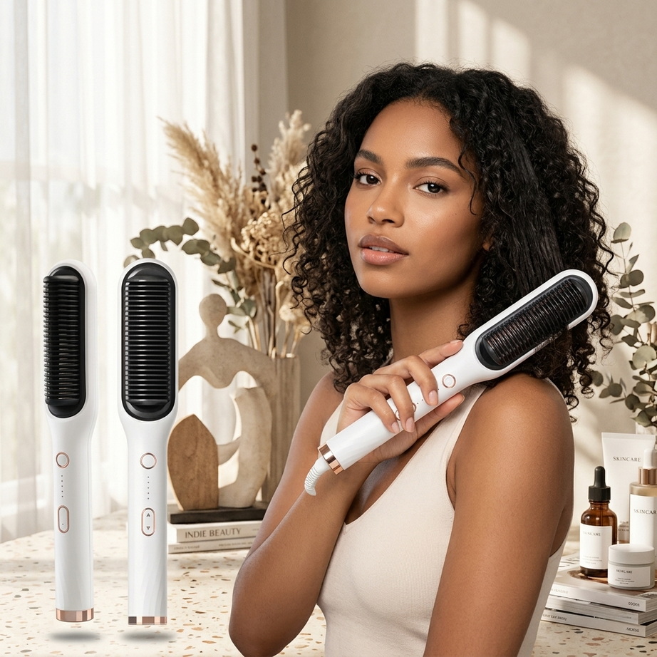 Hair Straightening Brush 005