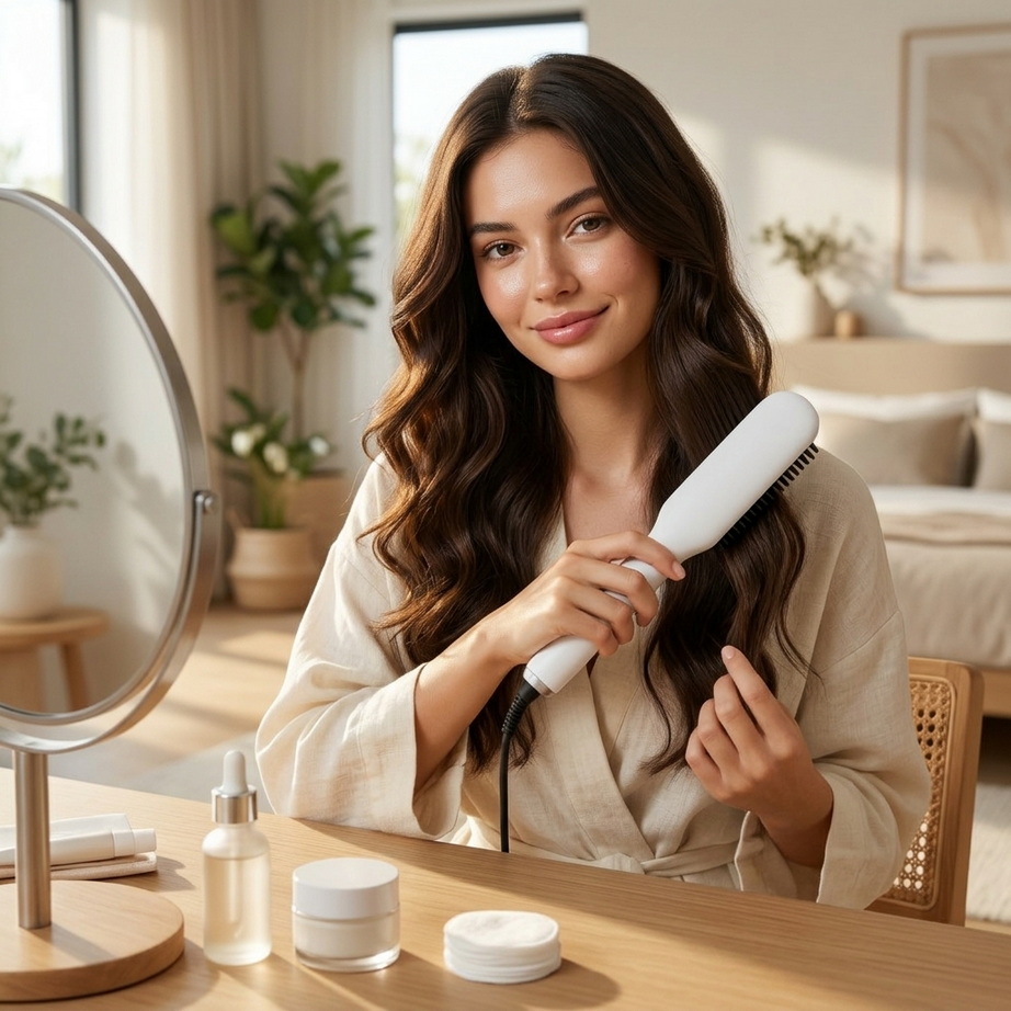 Hair Straightening Brush 006
