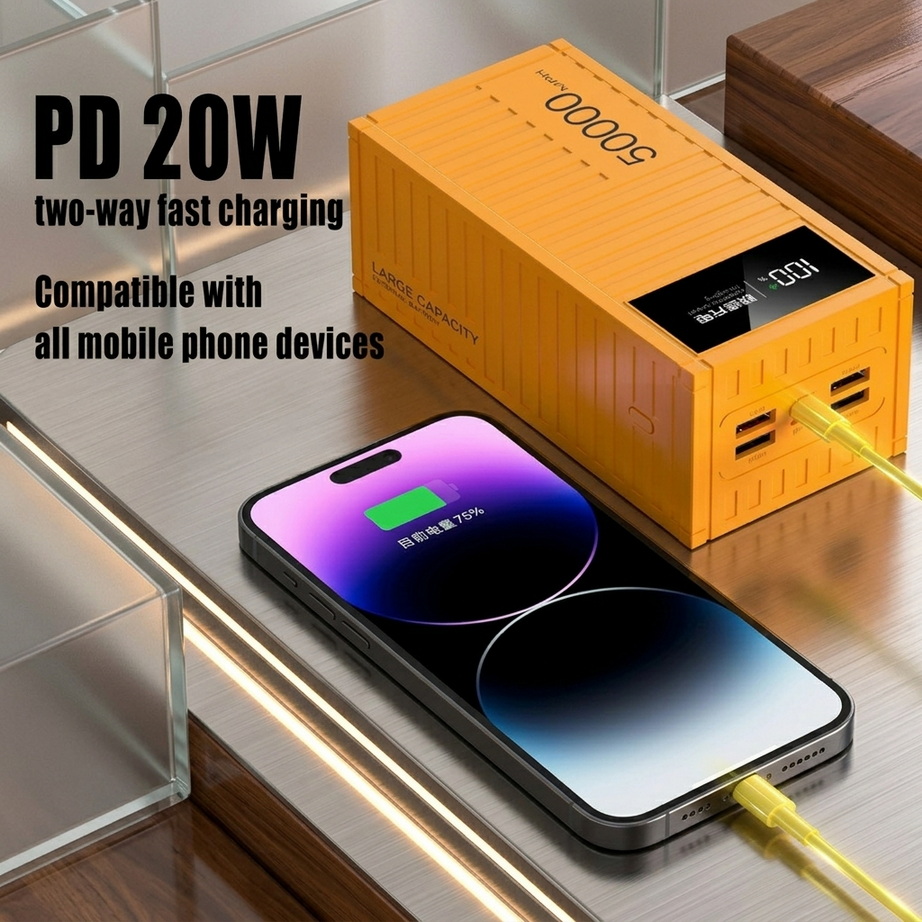 Ultra-Capacity 50000mAh Portable Power Bank 002