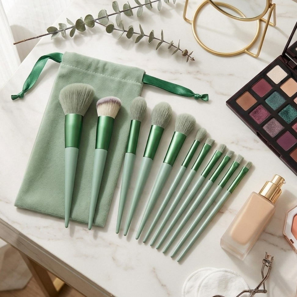 Deluxe 13-Piece Makeup Brush Set 003