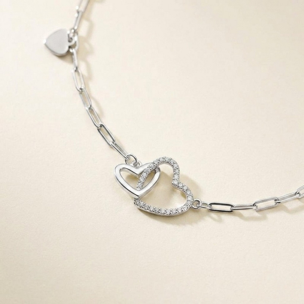 Double Heart Bracelet 005