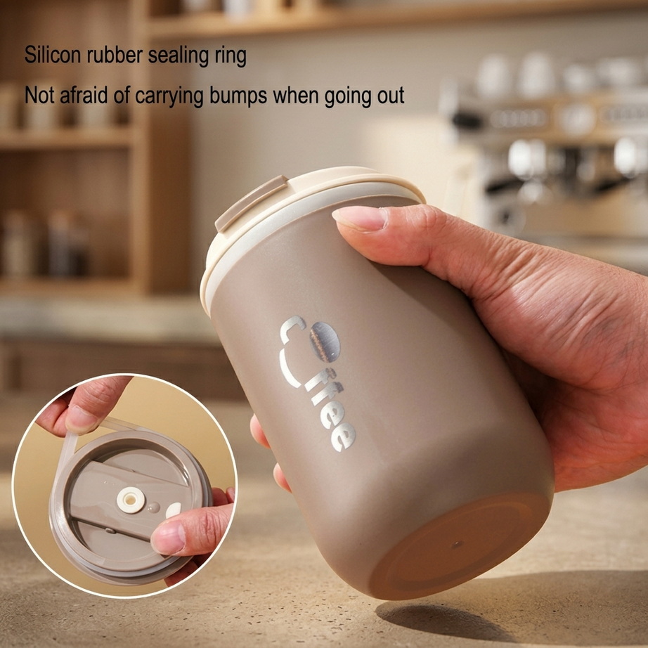 Elegant Stainless Steel Thermal Mug 004