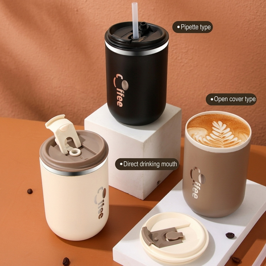 Elegant Stainless Steel Thermal Mug 005