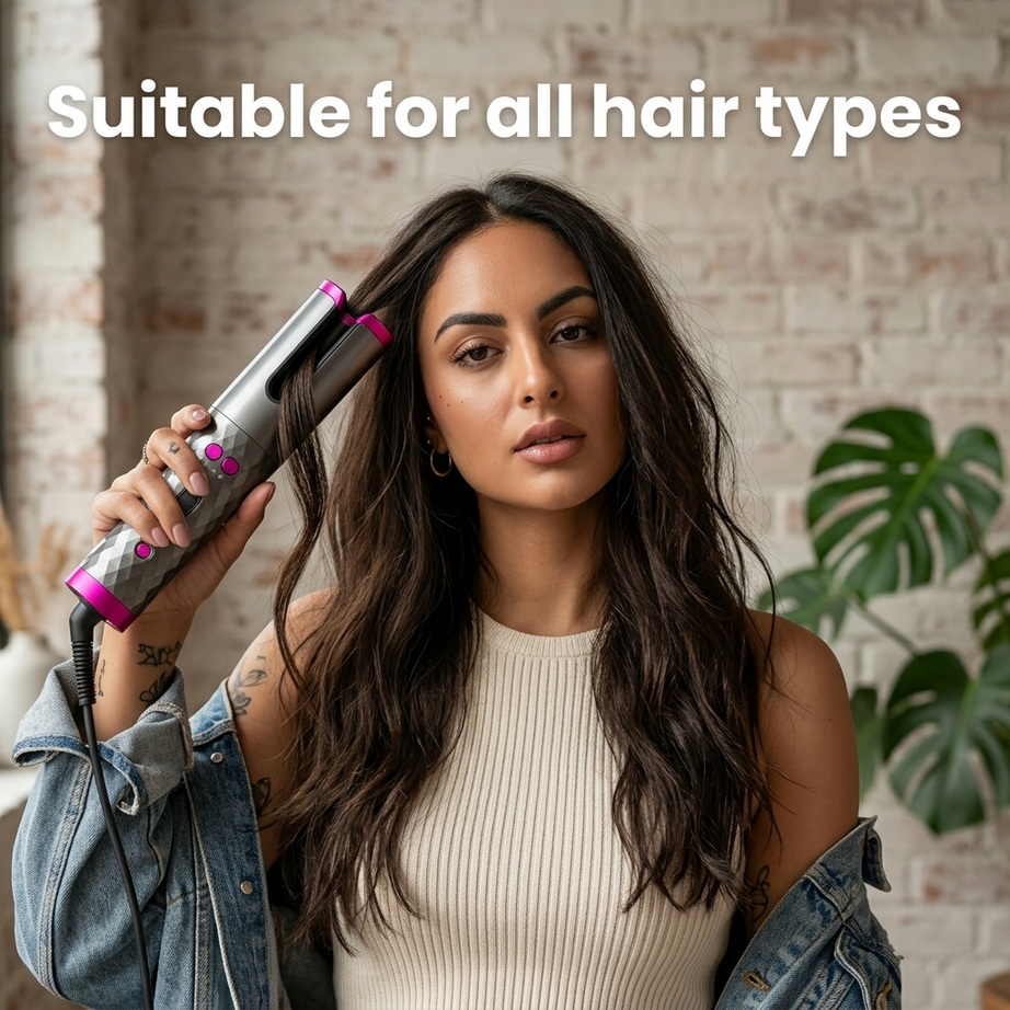 Portable Ceramic Hair Curler 002
